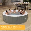 AREBOS Whirlpool aufblasbar | Ø208cm | 6 Personen | 130 Produktbild-Vorschau 6