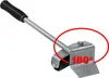 A furniture dolly with a red circle highlighting the pivot point and '180°' text. Produktbild-Vorschau