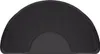A black, semi-circular anti-fatigue mat with a cut-out section in the middle. Náhled obrázku produktu