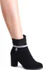 topschuhe24 2645 Damen Stiefeletten Ankle Boots Glitzer Produktbild-Vorschau 1