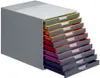 DURABLE Zásuvkový box VARICOLOR® 10, vícebarevné, 761027 Náhled obrázku produktu 23