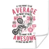 MuchoWow® Poster Mancave - Motorrad - Vintage - Sport 30x30 Produktbild-Vorschau 1