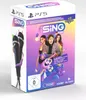 A product box for a PS5 game and microphones. Produktbild-Vorschau