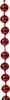 Perlenkette 8mm x 10m Kunststoff - Ochsenblut Produktbild-Vorschau 1
