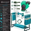 KESSER® 2 in 1 XXL Kniebank für Gartenarbeit Gepolstert Produktbild-Vorschau 2