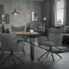 ML-Design Esszimmerstühle drehbar 6er Set Anthrazit Produktbild-Vorschau 10