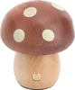 Stolná lampa Mushroom LED – drevo, teplé svetlo, plynule Náhľad obrázku produktu 3