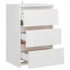 VidaXL 806211, Biały, Drewno, 400 mm, 350 mm, 625 mm, 1 Podgląd zdjęcia produktu 4