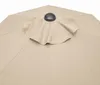 Linder Exclusiv Gartensonnenschirm 300x150x220 cm Beige Produktbild-Vorschau 4
