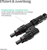MC4 T-Adapter Set, 2/1, IP67, 1.5kV, schwarz Produktbild-Vorschau 4