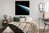 MuchoWow® Poster Schatten - Erde - Weltraum 100x100 cm - Produktbild-Vorschau 4