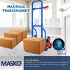 Masko® Treppenkarre Sackkarre 200kg Transportkarre Produktbild-Vorschau 6