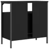 vidaXL Waschbeckenunterschrank Schwarz 60x30x60 cm Produktbild-Vorschau 6