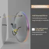 Illustration showing how to install a wall-mounted mirror with LED lighting. Anteprima dell’immagine prodotto