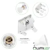 LUMILED Deckenleuchte Deckenstrahler 4-flammiger 230V GU10 Produktbild-Vorschau 5