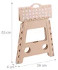 Relaxdays Klapphocker faltbar, Camping Hocker, großer Produktbild-Vorschau 5