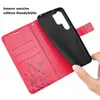 Handy Tasche für Samsung Galaxy S23 Ultra Handyhülle Blumen Produktbild-Vorschau 7