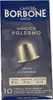 10 capsules en aluminium de café Borbone compatibles Voir les images du produit 1