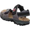 Rieker Damen Trekkingsandalen blaugrau, Damen:40 EU Produktbild-Vorschau 44
