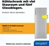 Exquisit Vollraumkühlschrank KS320-V-H-040D inoxlook | Produktbild-Vorschau 2