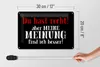 Blechschild Spruch 30x20cm du hast recht aber meine Meinung Produktbild-Vorschau 6