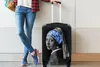 MuchoWow® Koffer Handgepäck Trolley Rollkoffer Kleine Produktbild-Vorschau 5