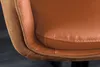 riess-ambiente Drehbarer Design Barhocker BIG GEORGE cognac Produktbild-Vorschau 7