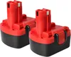 vhbw 2x Akku Ersatz für Bosch 2 607 335 276, 2 607 335 275, Produktbild-Vorschau 1