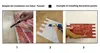 A collage of three images showing the installation process of decorative wall panels. Anteprima dell’immagine prodotto