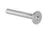 Flachkopfschrauben M6 Möbelschrauben Möbelverbinder 45mm Produktbild-Vorschau 3