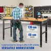 Höhenverstellbare Werkbank 135 x 46 x 72 - 97 cm Produktbild-Vorschau 2