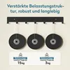 doporro Garderobenleiste mit 7 Haken, Wandgarderobe mit Produktbild-Vorschau 5