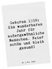 Mr. & Mrs. Panda Postkarte Spruch 1958 Geburtstag - Weiß - Produktbild-Vorschau 1