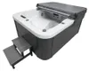 HOME DELUXE - Outdoor Whirlpool - White Marble Plus Treppe Produktbild-Vorschau 4