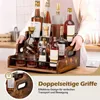 Yorbay Weinregal für Arbeitsplatte,Weinständer aus Holz Produktbild-Vorschau 9