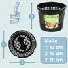 Pflanzkörbe Rund 13 cm Körbe Wasserpflanzen Teichpflanzkorb Produktbild-Vorschau 2