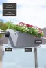 Jardinière de balcon VIVANNO en plastique BALKONA CLASSICO, Voir les images du produit 4