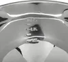 Close-up of markings inside a metal pot. Anteprima dell’immagine prodotto