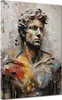 Statue Alexander der Große Pop Art Leinwandbild Wandbild Produktbild-Vorschau 1