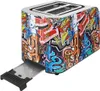 Gutfels GUTFELS Tostapane a 2 fette in stile graffiti Toast Anteprima dell’immagine prodotto 15