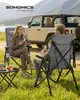 SONGMICS Campingstuhl faltbar, 2er Set, 95°-150° Produktbild-Vorschau 3