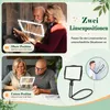 10-fach LED-Lupe wiederaufladbar, freihändige Leselupe mit Produktbild-Vorschau 4