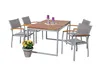 Merxx Gartenmöbel Set Naxos 5tlg., 4 Stapelsessel, Produktbild-Vorschau 1