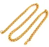 DonDon® Herren Halskette Panzerkette Edelstahl goldfarben Produktbild-Vorschau 2