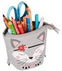 Herlitz Kitty, Weiches Federmäppchen, Polyester, Grau, Produktbild-Vorschau 3