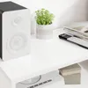 vidaXL TV stolík 80 x 35 x 40 cm, biely, drevotrieska Náhľad obrázku produktu 4