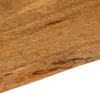 vidaXL Tischplatte mit Baumkante 80x80x3,8 cm Massivholz Produktbild-Vorschau 6
