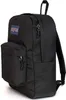 A black Jansport backpack is shown against a white background. Náhľad obrázku produktu