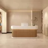 Reception Desk, Bar Counter, Rounded Corner Design, Produktbild-Vorschau 1