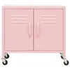 vidaXL Armadio rosa 60x35x56 cm in acciaio Anteprima dell’immagine prodotto 3
